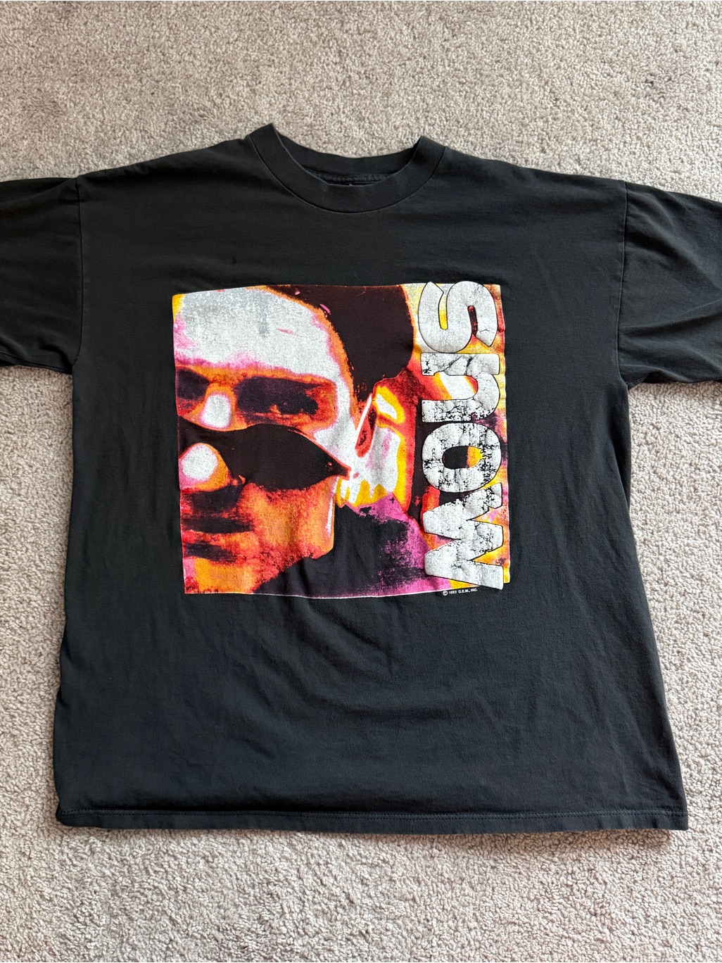 Vintage 1993 Snow “Show” Single Stitch Rap T-Shirt Black 90s Hip Hop Tee Xl